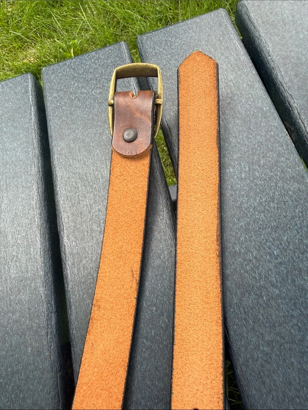 Hand Tooled Leather Belt